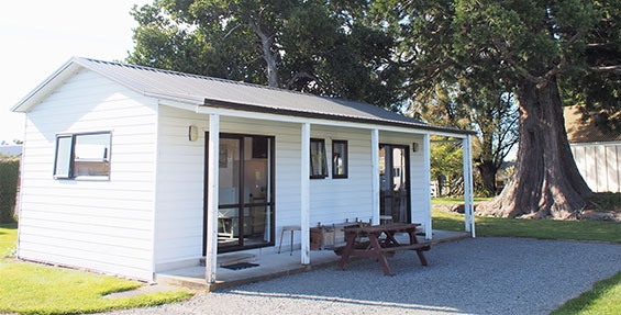 ensuite cabin outside