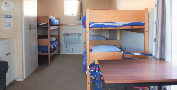 bunks in bunk cabins